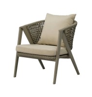 Кресло из роупа Амстердам, бежевый 4sis