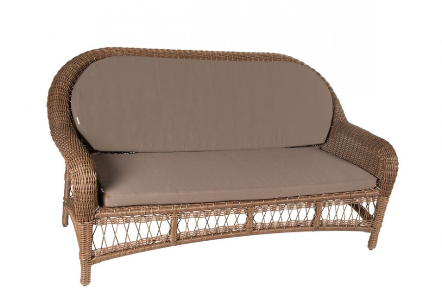 Софа 3-х местная CHELSEA коричневая Aiko