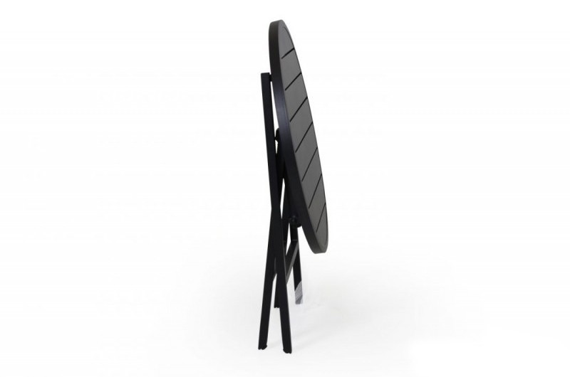 Стол WILKIE круглый черный Brafab