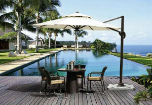 Уличный зонт Torino Rotang Lux