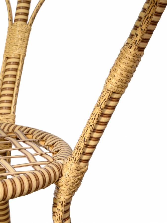 Стол Bali (Бали) из искусственного ротанга, слоновая кость Garden story