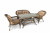 Комплект плетеной мебели T130Bg/LV520BB-Beige-Beige Афина