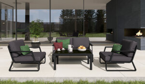 Лаунж зона Voglie антрацит Gardenini