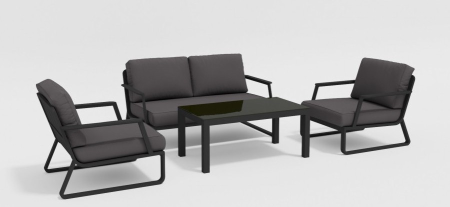 Лаунж зона Voglie антрацит Gardenini