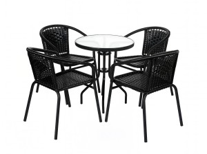 Комплект для отдыха Terazza 4 темно-коричневый Garden story