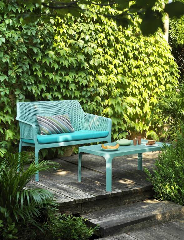 Диван пластиковый Net Bench ментоловый Nardi