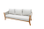 Трехместный диван из роупа Сидней, бежевый 4sis