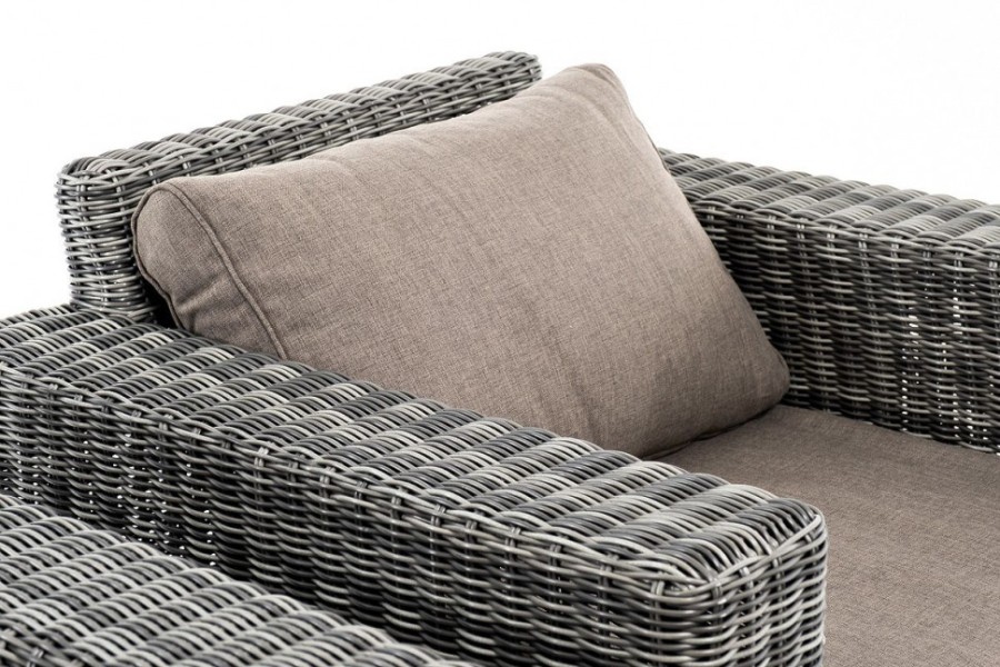 Лаунж-зона из искусственного ротанга Боно grafit 4sis