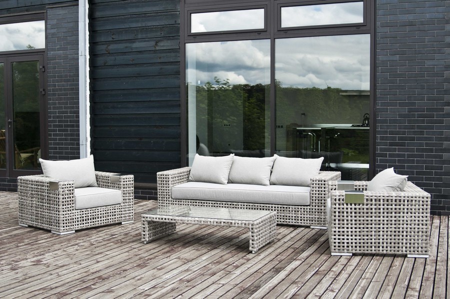 Плетеный диван Тито 4sis