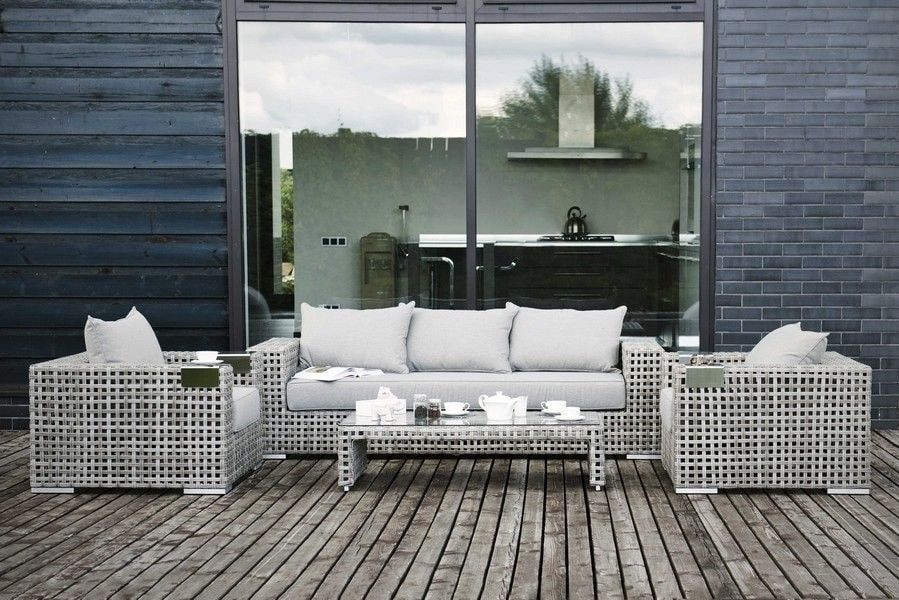 Плетеный диван Тито 4sis