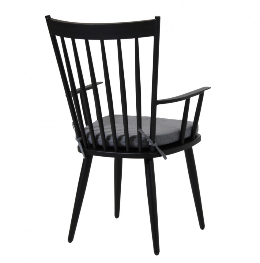 Кресло Alvena черное Brafab