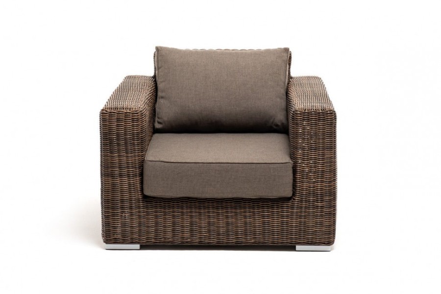 Лаунж-зона из искусственного ротанга Боно brown 4sis