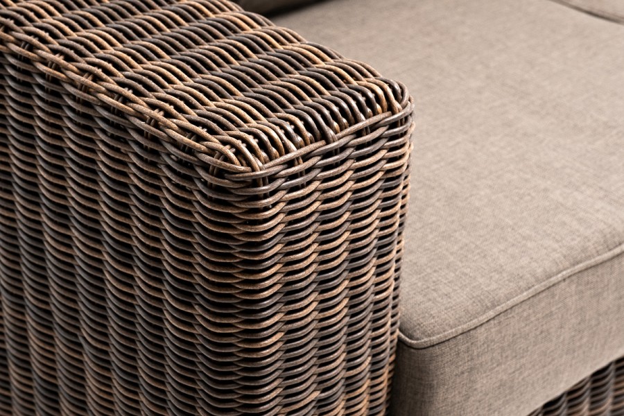 Лаунж-зона из искусственного ротанга Боно brown 4sis