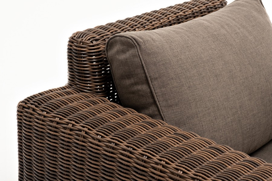 Лаунж-зона из искусственного ротанга Боно brown 4sis