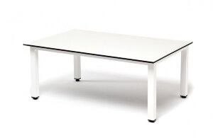 Журнальный столик из HPL Канны молочный 4sis Журнальный столик из HPL Канны молочный 4sis