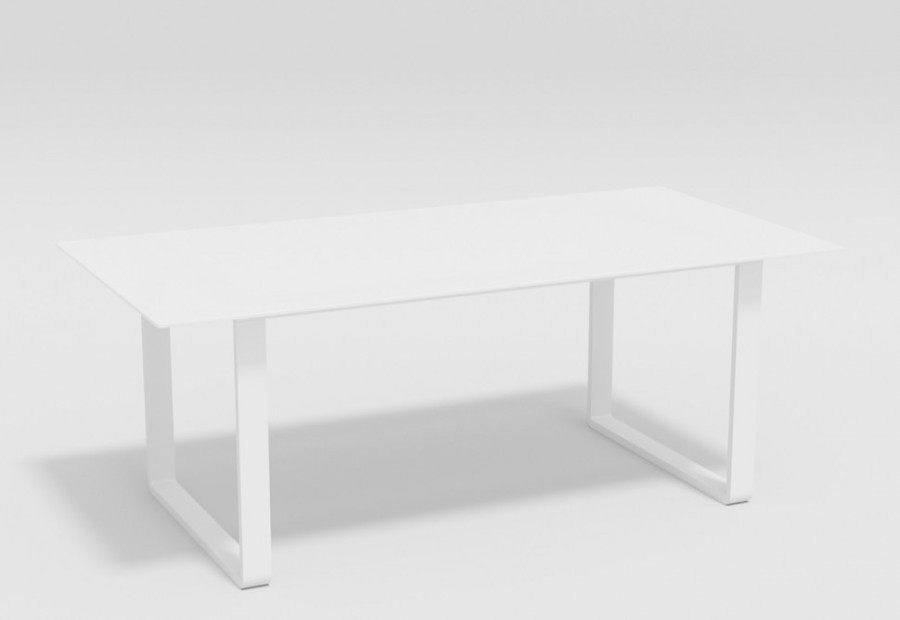 Обеденная группа Voglie White бежевая с подлокотниками Gardenini