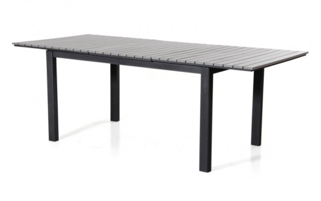 Стол антрацит из алюминия Tilos Brafab