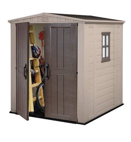 Пластиковый сарай Factor 6x6 фута Keter