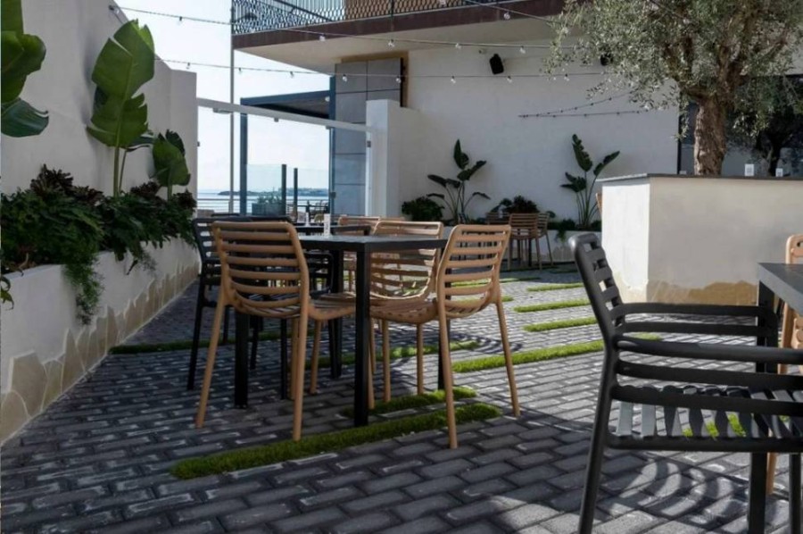 Стул пластиковый Doga Bistrot капучино Nardi