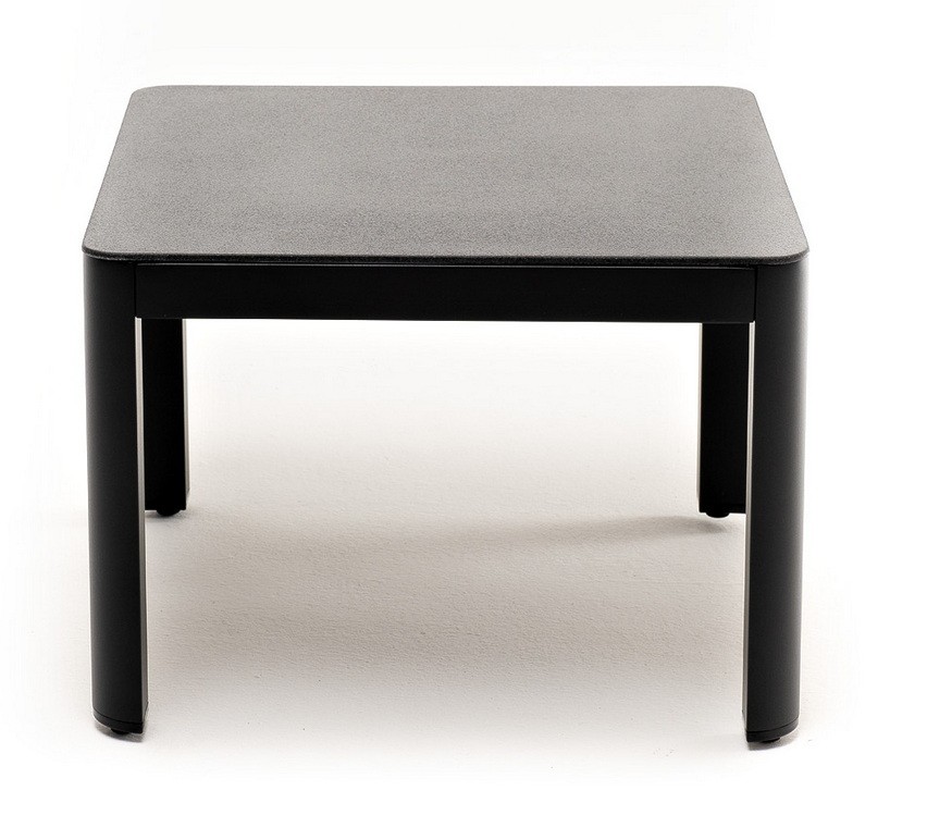 Журнальный столик большой Париж, цвет серый Шезлонг из алюминия Парма, темно-серый 4sis