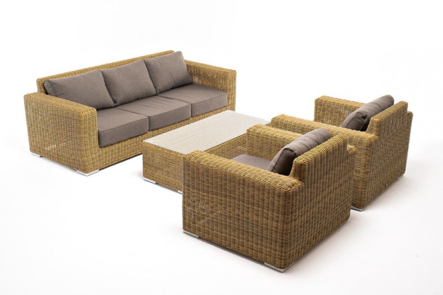 Лаунж-зона из искусственного ротанга Боно 4sis