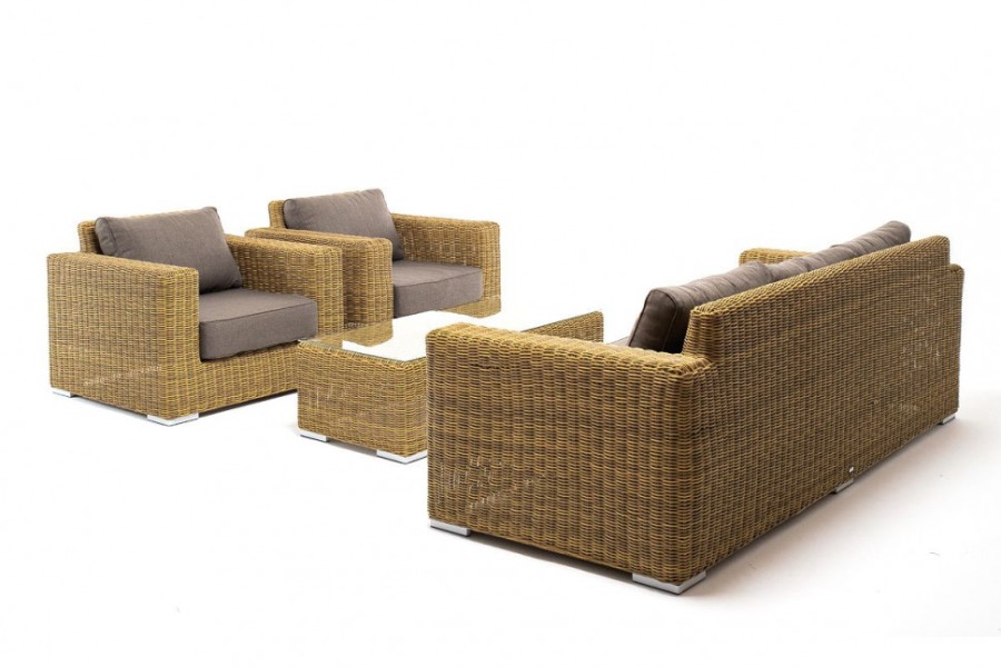 Лаунж-зона из искусственного ротанга Боно 4sis