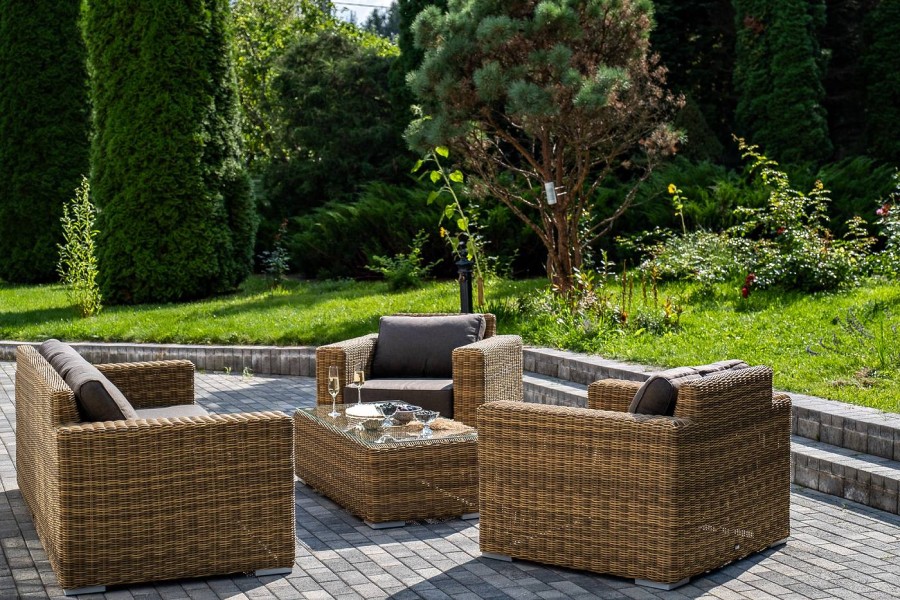 Лаунж-зона из искусственного ротанга Боно 4sis