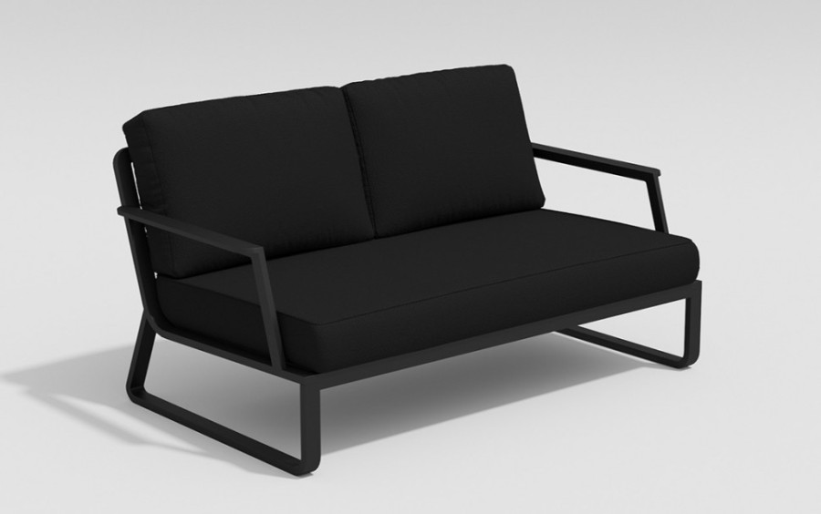 Лаунж зона Voglie черная Gardenini