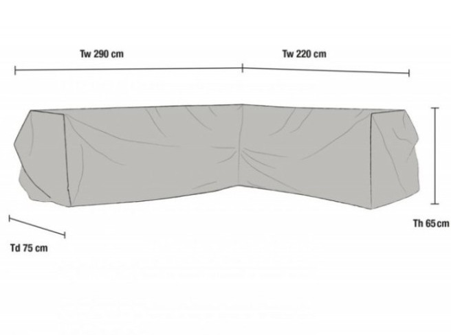 Чехол для садовой мебели 290x220 Brafab