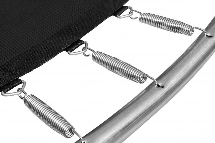 Батут ALPIN, 4,65м с защитной сеткой и лестницей