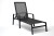 Шезлонг из алюминия Парма, темно-серый 4sis