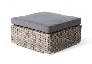 Плетеная оттоманка с подушкой Лунго 4sis