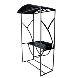 Мангал с крышей Уют МС-У