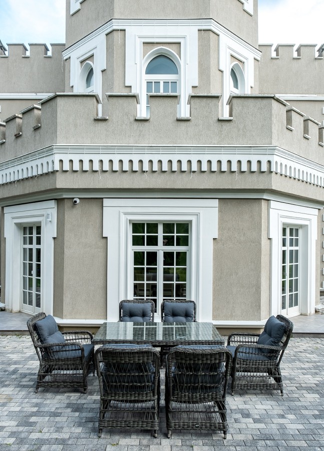 Обеденная группа из искусственного ротанга Цесена, графит 4sis 