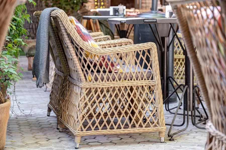 Обеденная группа Катания А соломенная 4sis