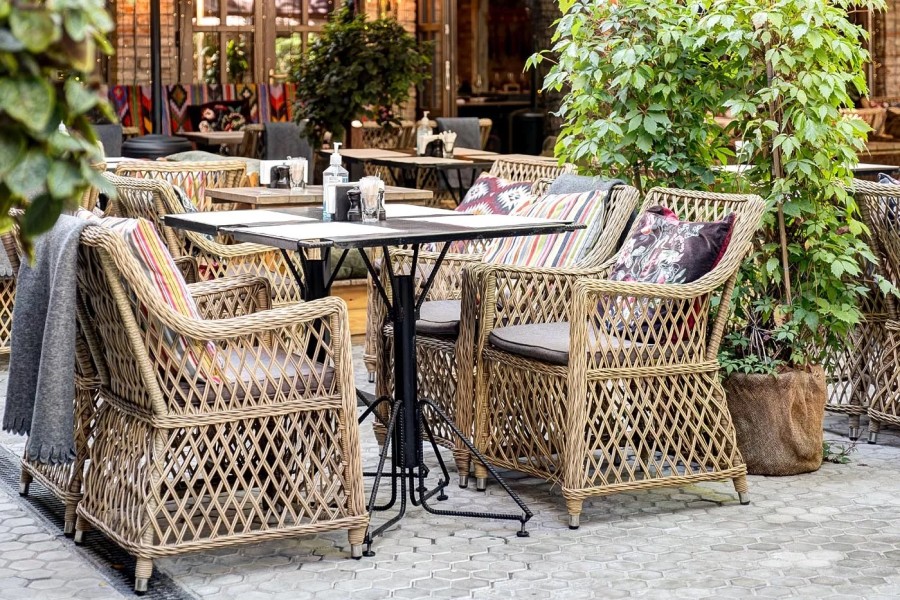 Обеденная группа Катания А соломенная 4sis