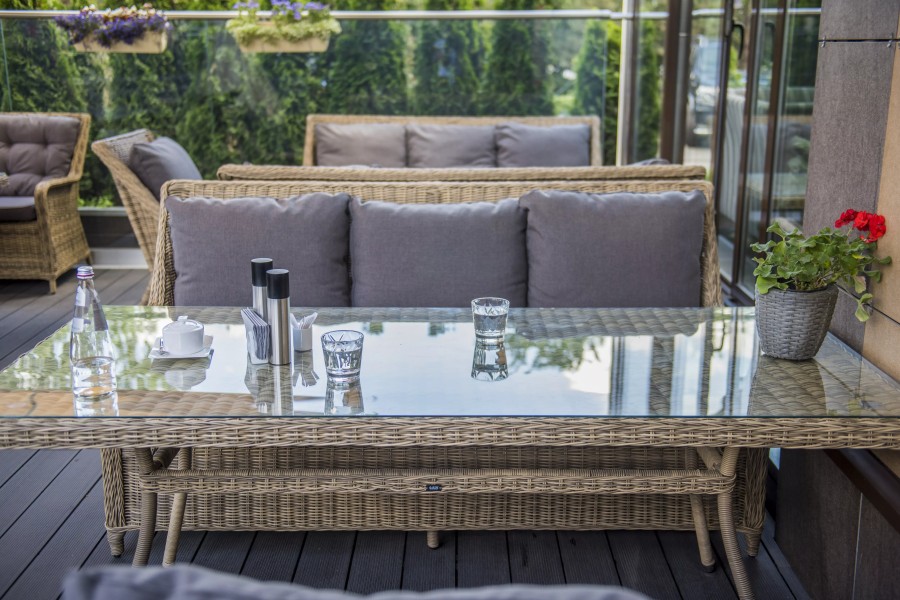 Обеденная группа Катания А соломенная 4sis