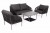 Лаунж зона 4-местная из роупа Канны темно-серая 4sis