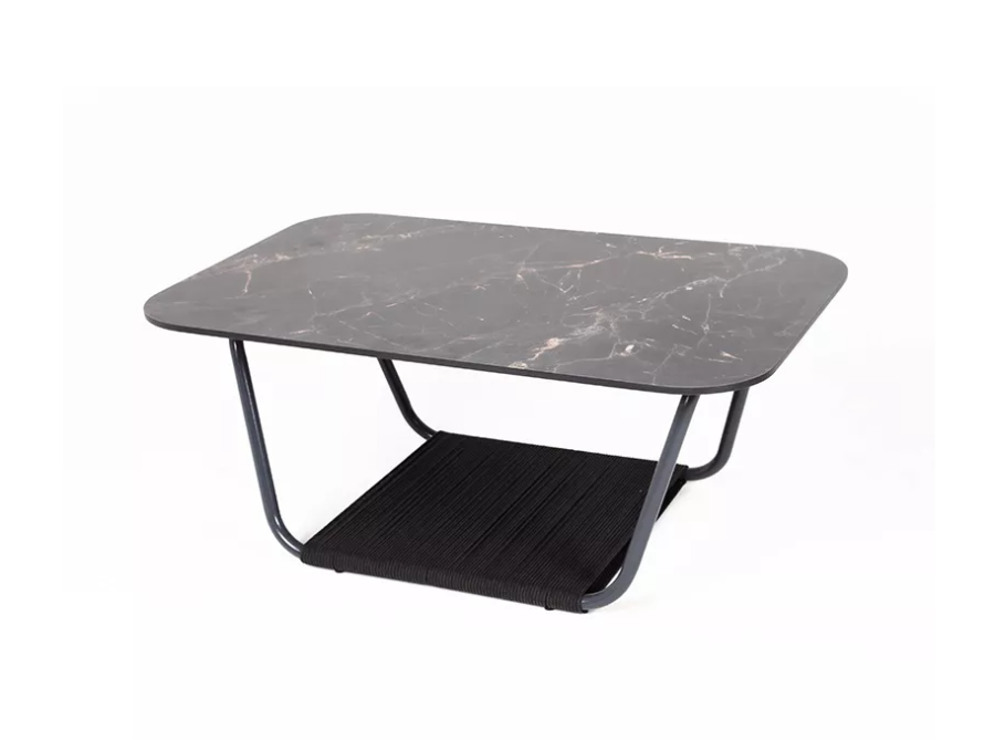 Лаунж зона 4-местная из роупа Канны темно-серая 4sis