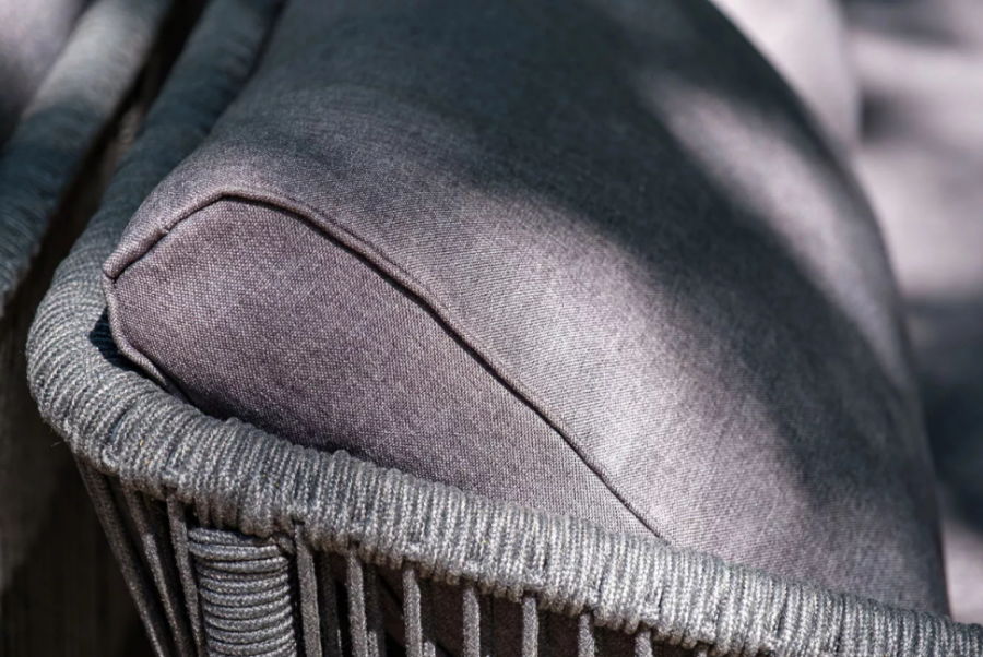 Лаунж зона 4-местная из роупа Канны темно-серая 4sis