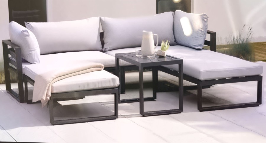 Двойной шезлонг Marta из алюминия Кит Маркет