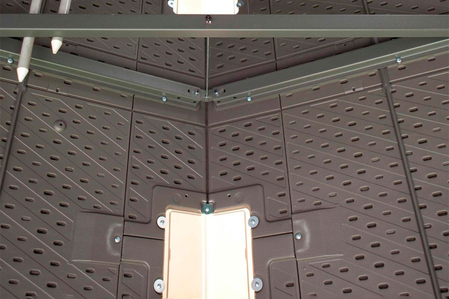 Пластиковый сарай LifeTime 8x5 фута Garden