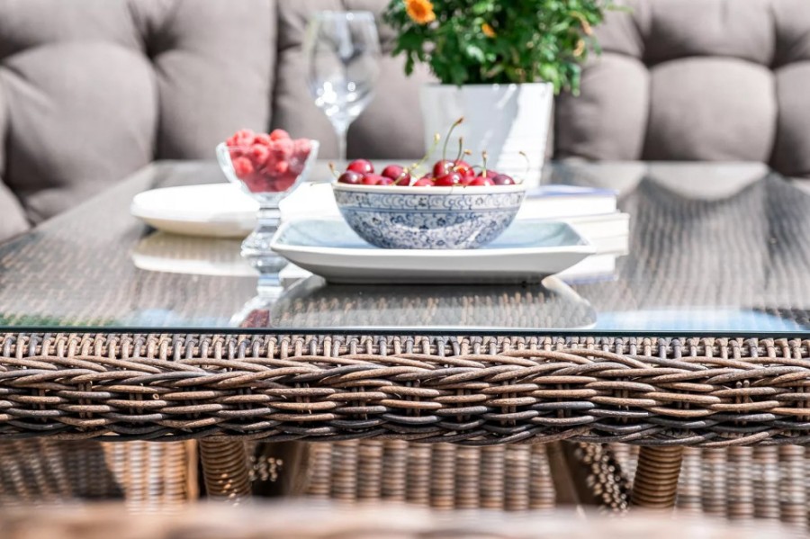 Обеденная группа Катания 6 коричневая 4sis