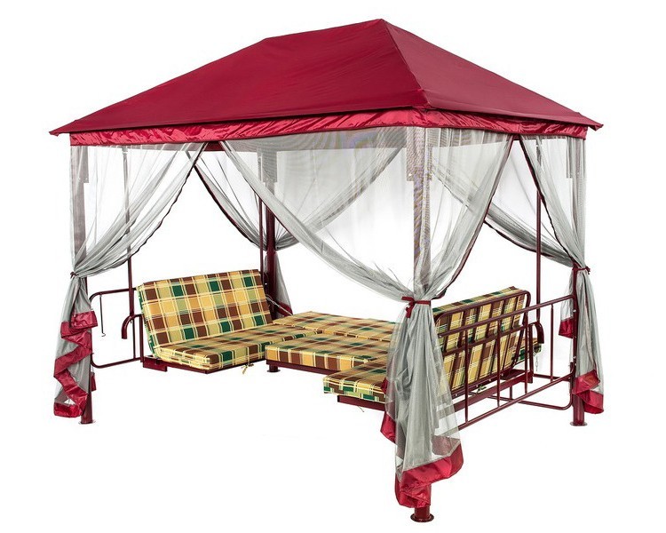 Качели-беседка Сочи премиум Рускемпинг