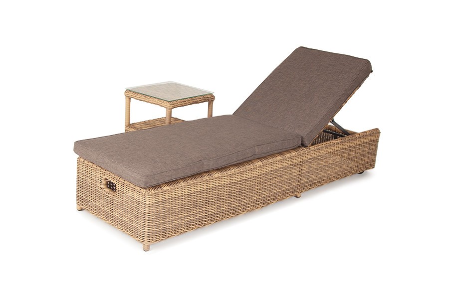 Комплект шезлонг со столиком Рим 4sis