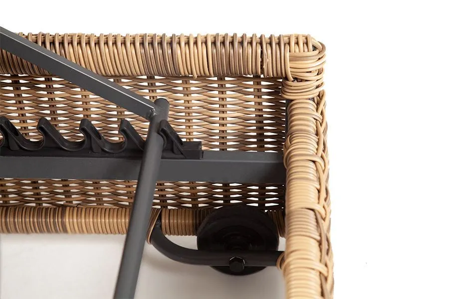 Комплект шезлонг со столиком Рим 4sis