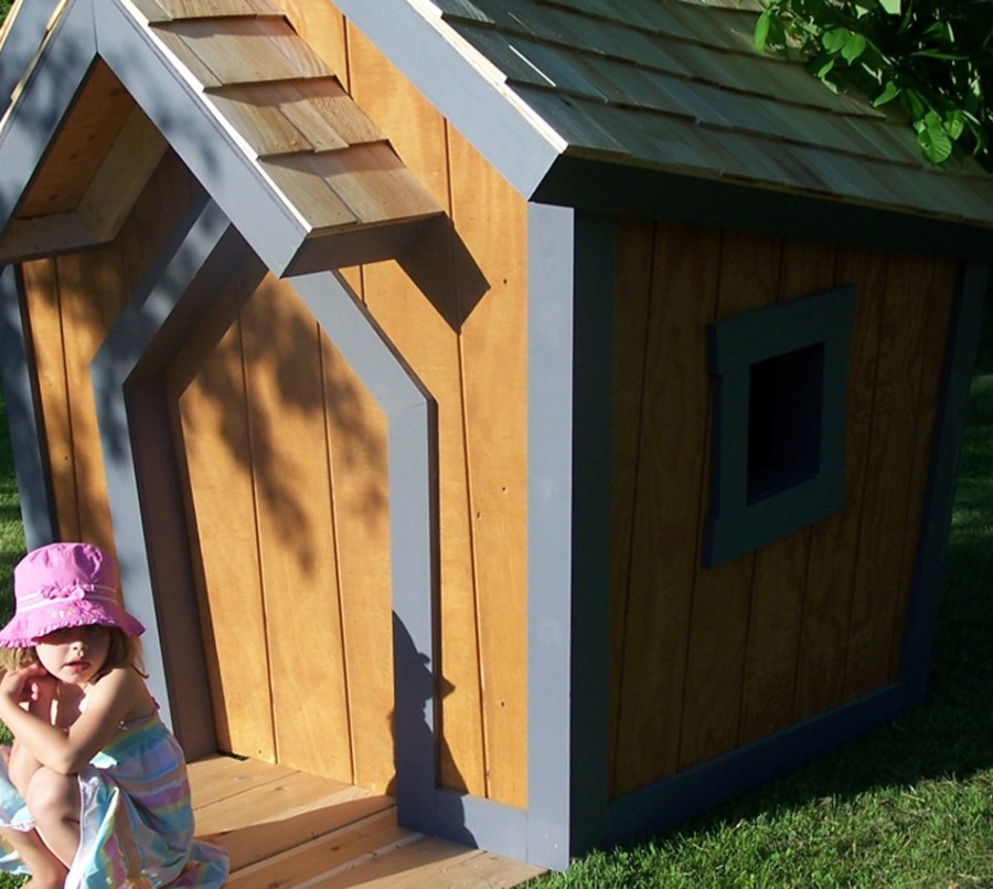 Домик Original с песочницей KidsCrookedHouse