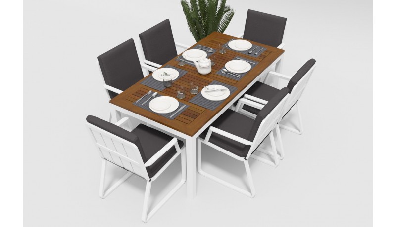 Стол Bella 180 белый Gardenini