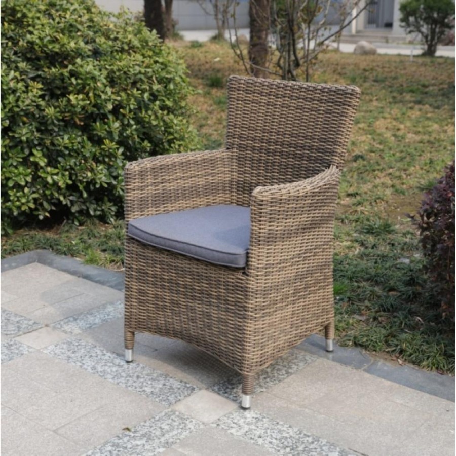 Плетеное кресло AM-395B-Beige Афина