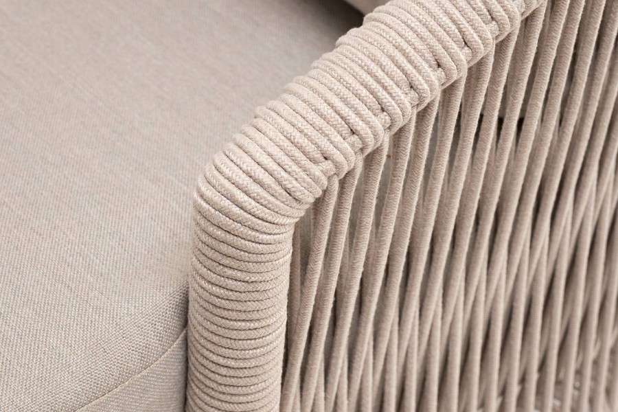 Диван Верона 3-местный из роупа бежевый 4sis